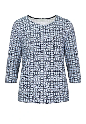 T-shirts korte mouw blauw Bianca