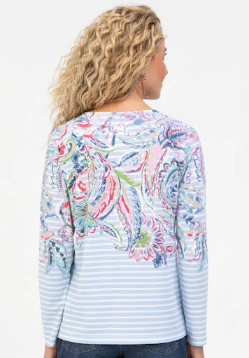T-shirts korte mouw blauw Bianca - Image 2
