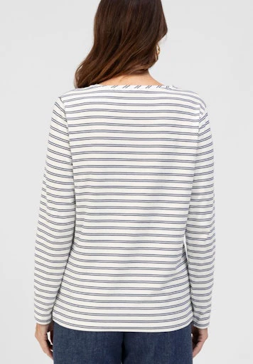 T-shirts korte mouw blauw Bianca - Image 2