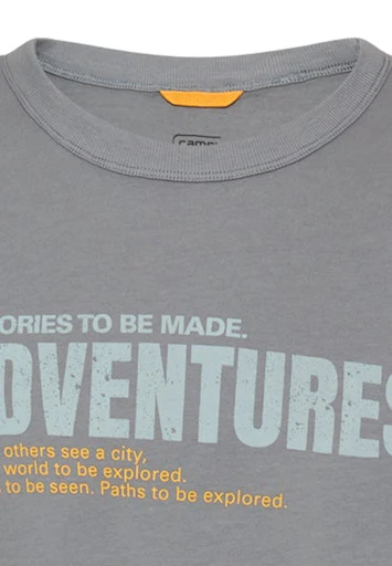T-shirts korte mouw blauw Camel active - Image 3
