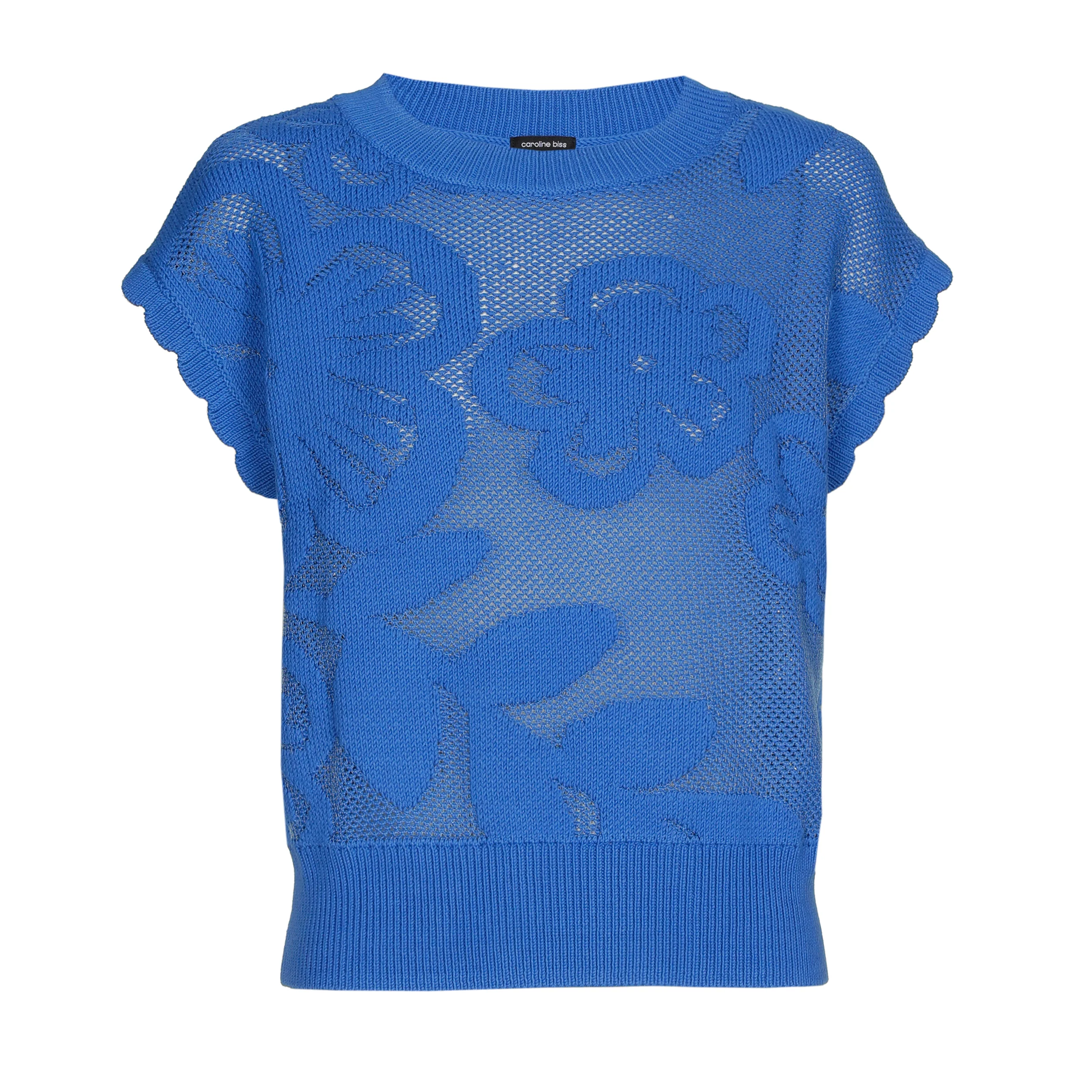 T-shirts korte mouw blauw Caroline Biss