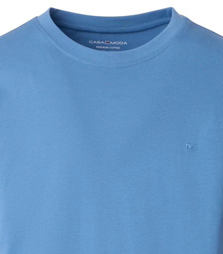 T-shirts korte mouw blauw Casa Moda - Image 3