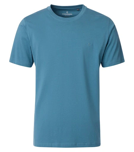 T-shirts korte mouw blauw Casa Moda