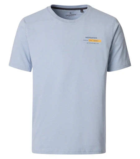 T-shirts korte mouw blauw Casa Moda
