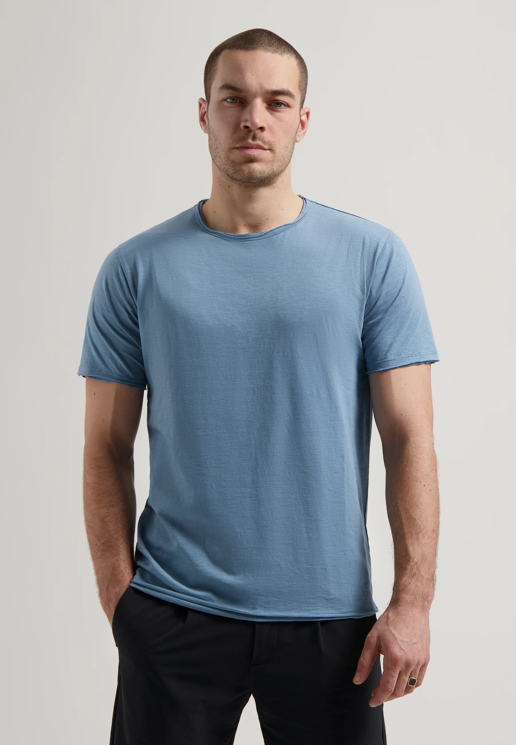 T-shirts korte mouw blauw Dstrezzed