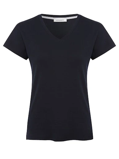 T-shirts korte mouw blauw eiszeit