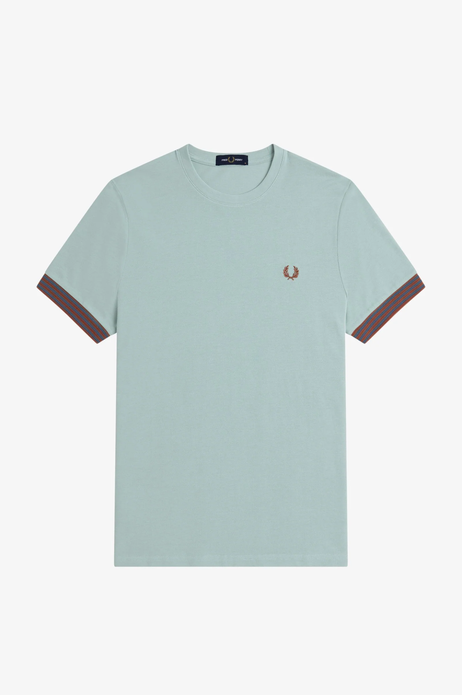 T-shirts korte mouw blauw Fred Perry - Image 3