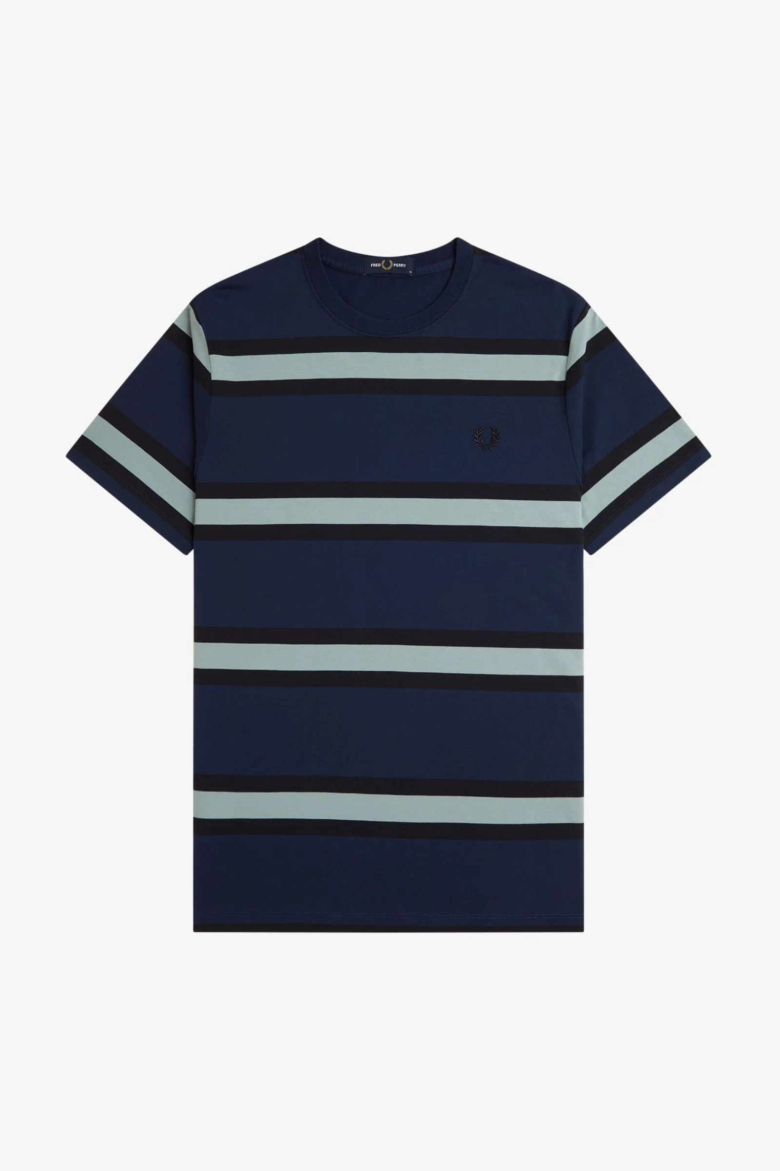 T-shirts korte mouw blauw Fred Perry - Image 3