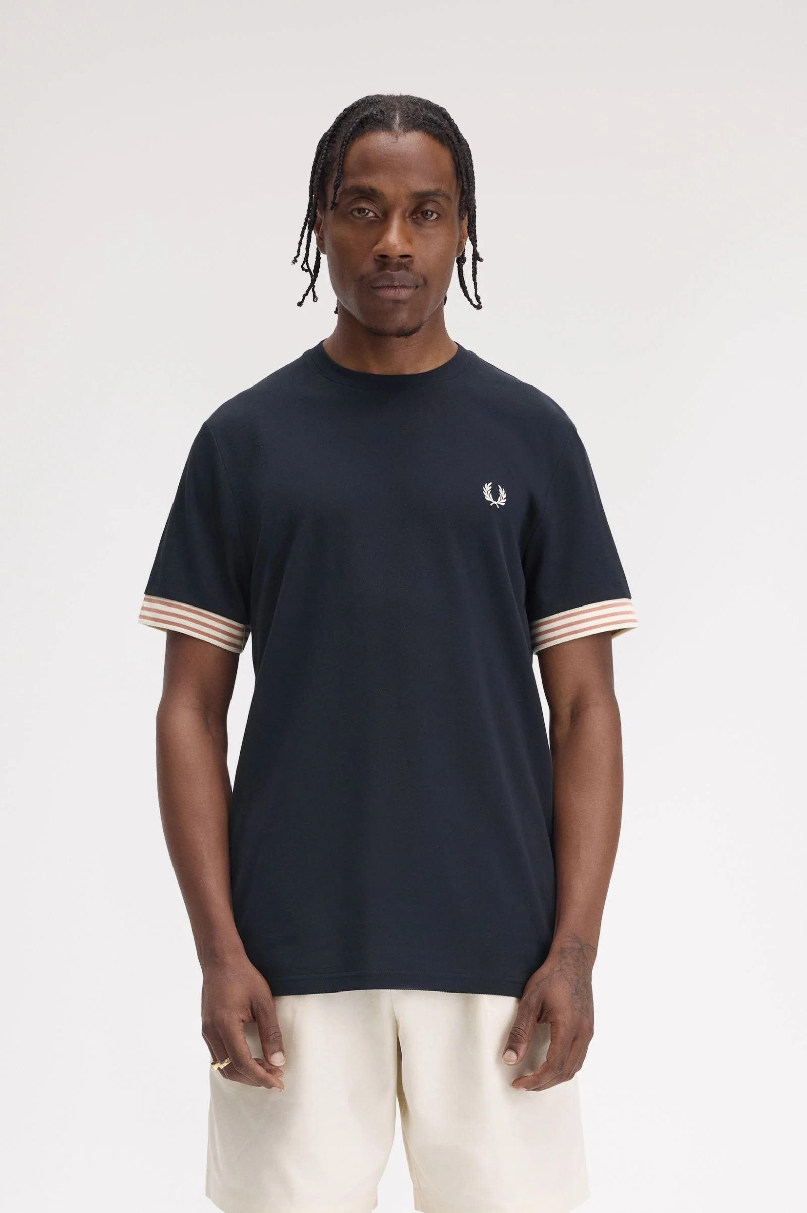 T-shirts korte mouw blauw Fred Perry