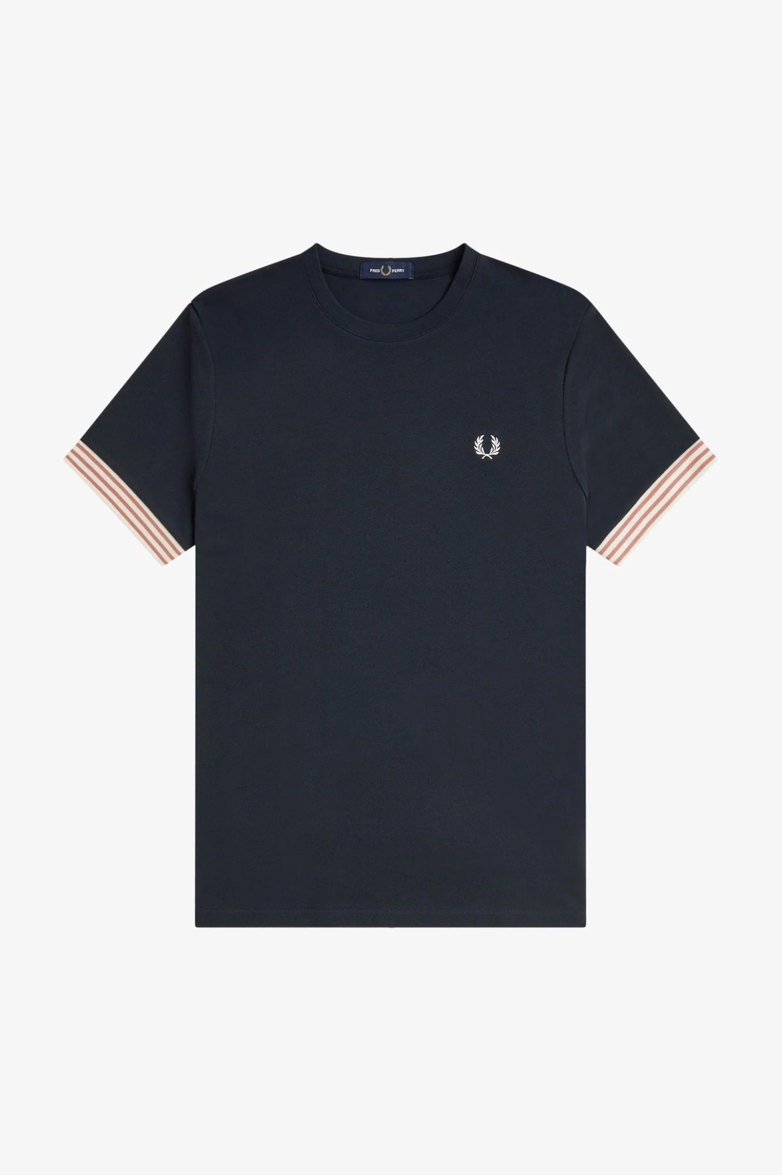 T-shirts korte mouw blauw Fred Perry - Image 3