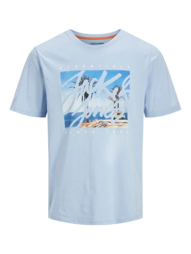 T-shirts korte mouw blauw JACK & JONES JUNIOR
