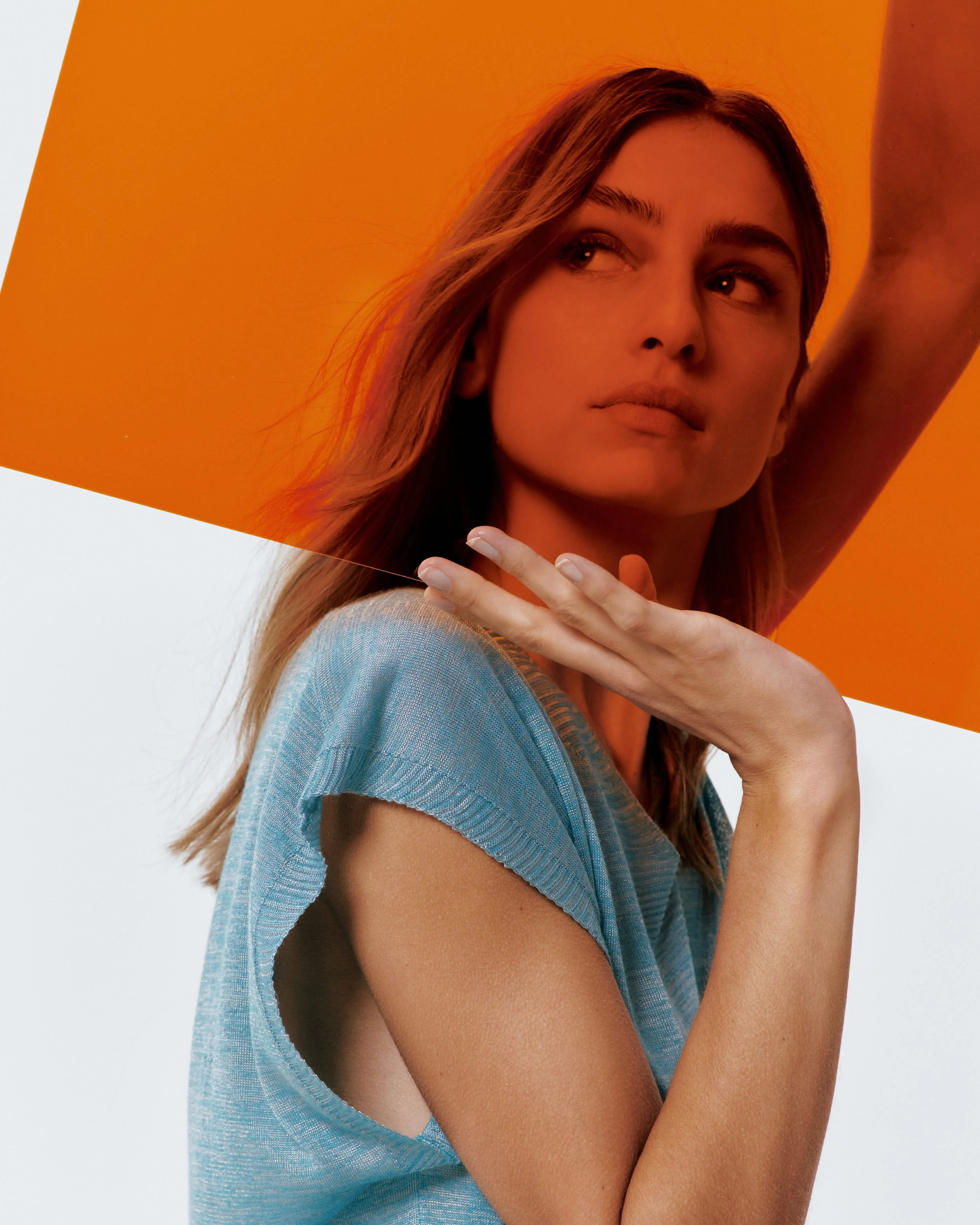 T-shirts korte mouw blauw Julia June - Image 3