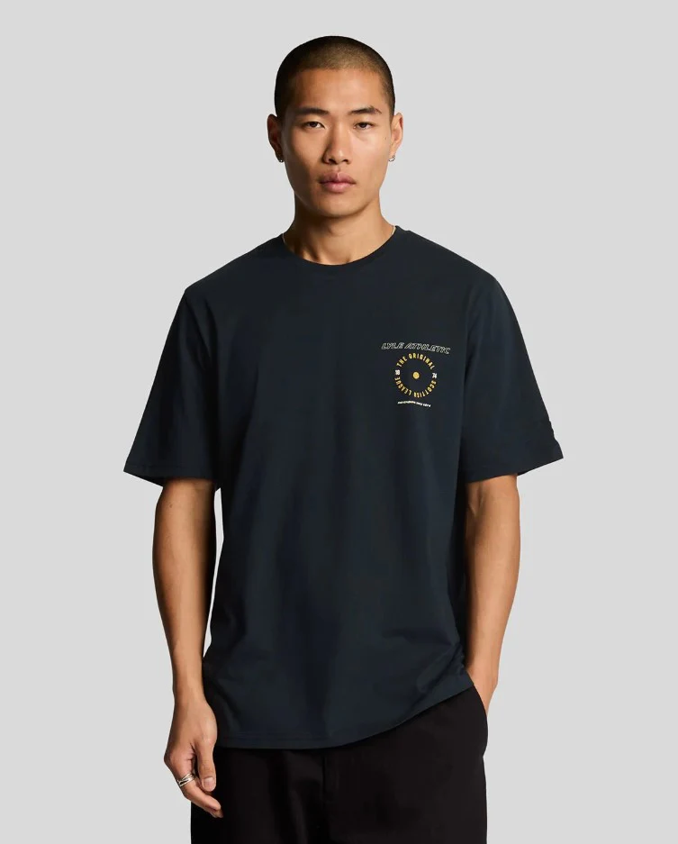 T-shirts korte mouw blauw Lyle & Scott