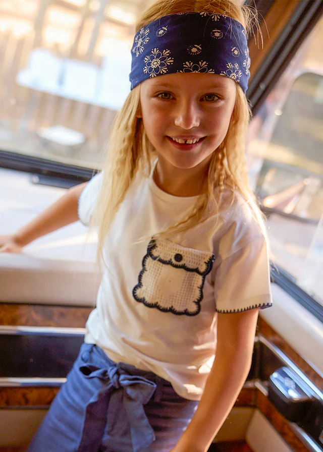T-shirts korte mouw blauw Mayoral