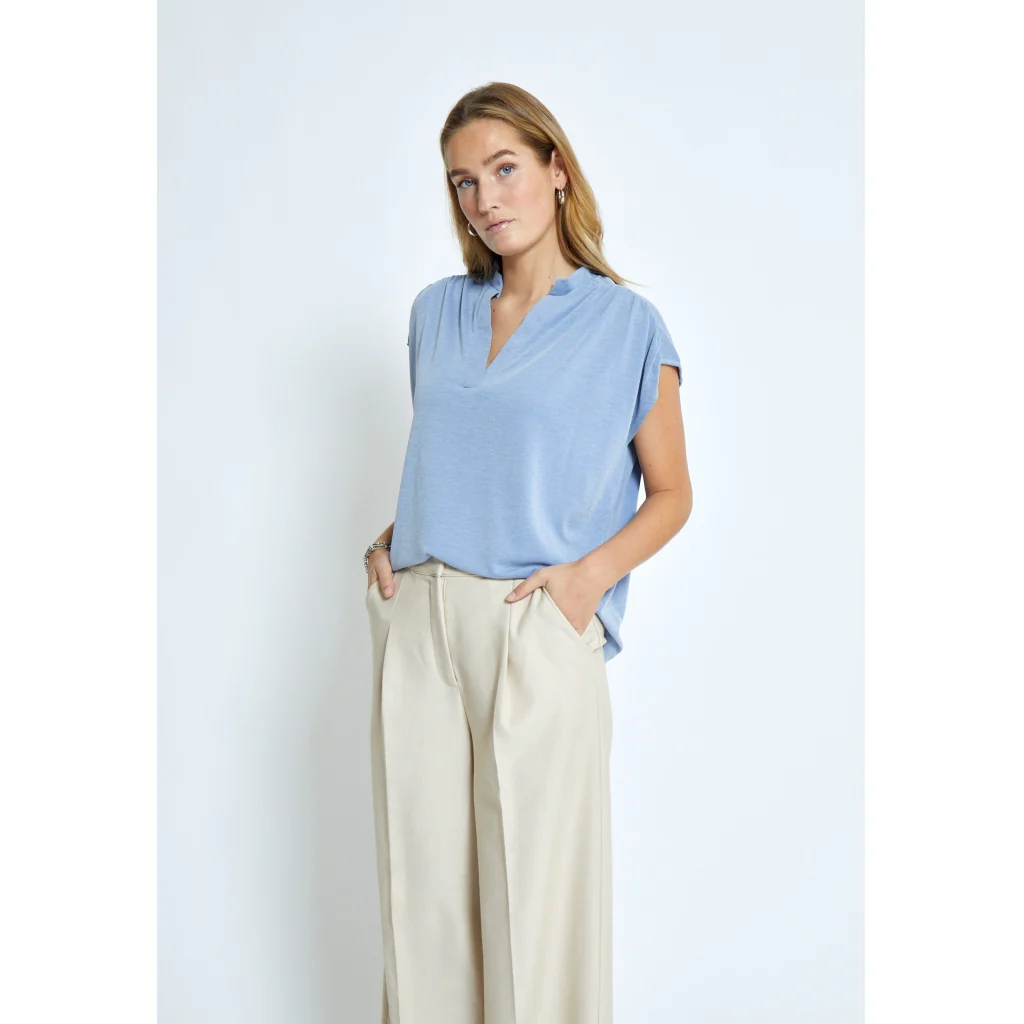 T-shirts korte mouw blauw Minus