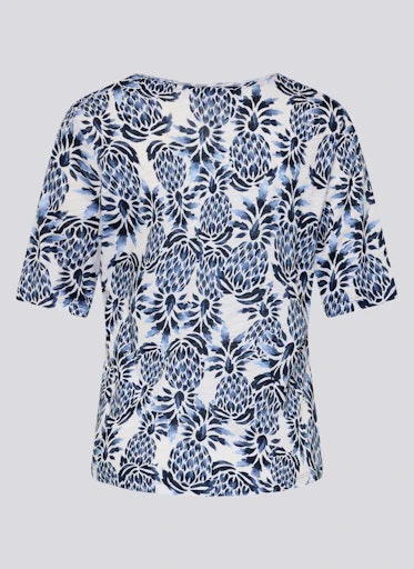 T-shirts korte mouw blauw Rabe - Image 8