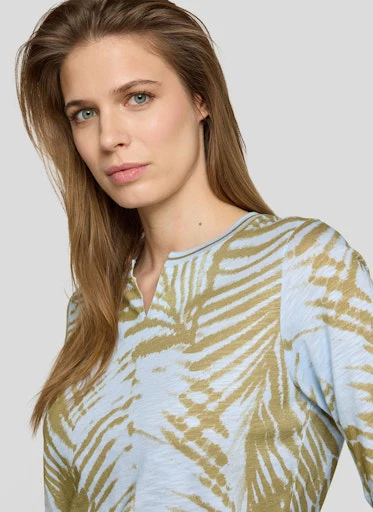 T-shirts korte mouw blauw Rabe - Image 5