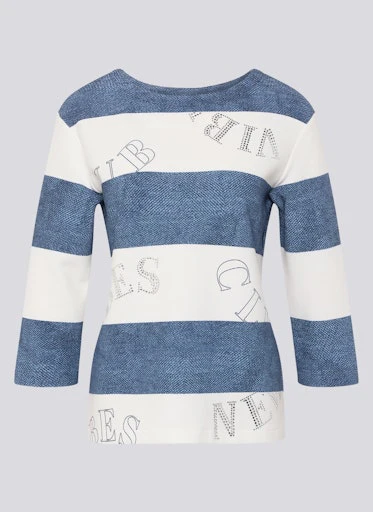 T-shirts korte mouw blauw Rabe - Image 6
