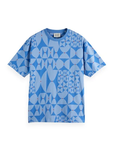 T-shirts korte mouw blauw Scotch & Soda