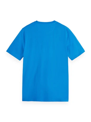 T-shirts korte mouw blauw Scotch & Soda - Image 3