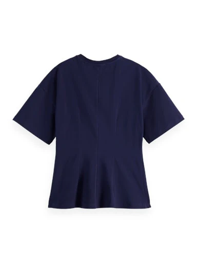 T-shirts korte mouw blauw Scotch & Soda - Image 2