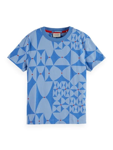 T-shirts korte mouw blauw Scotch & Soda