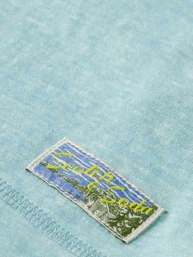 T-shirts korte mouw blauw Scotch & Soda - Image 2