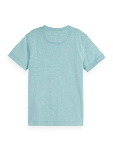 T-shirts korte mouw blauw Scotch & Soda - Image 3