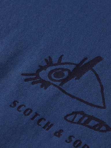 T-shirts korte mouw blauw Scotch & Soda