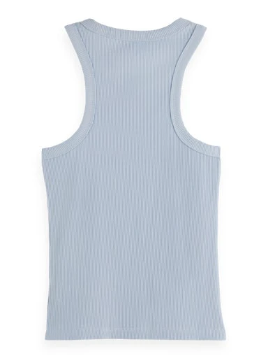 T-shirts korte mouw blauw Scotch & Soda - Image 3