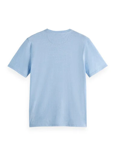 T-shirts korte mouw blauw Scotch & Soda - Image 3