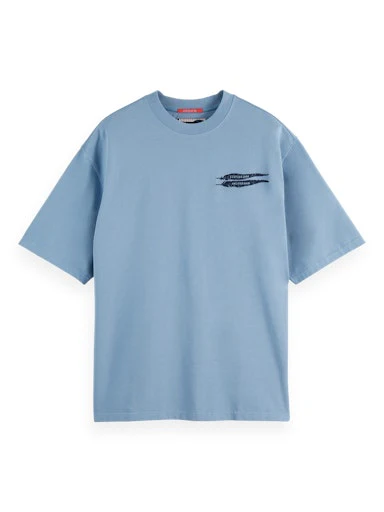 T-shirts korte mouw blauw Scotch & Soda
