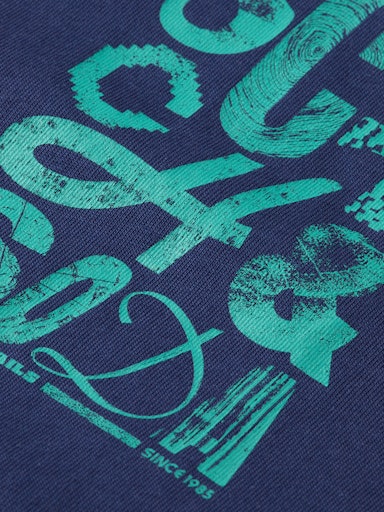 T-shirts korte mouw blauw Scotch & Soda - Image 5