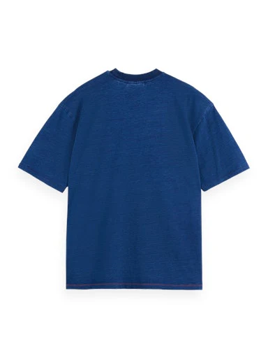 T-shirts korte mouw blauw Scotch & Soda - Image 3