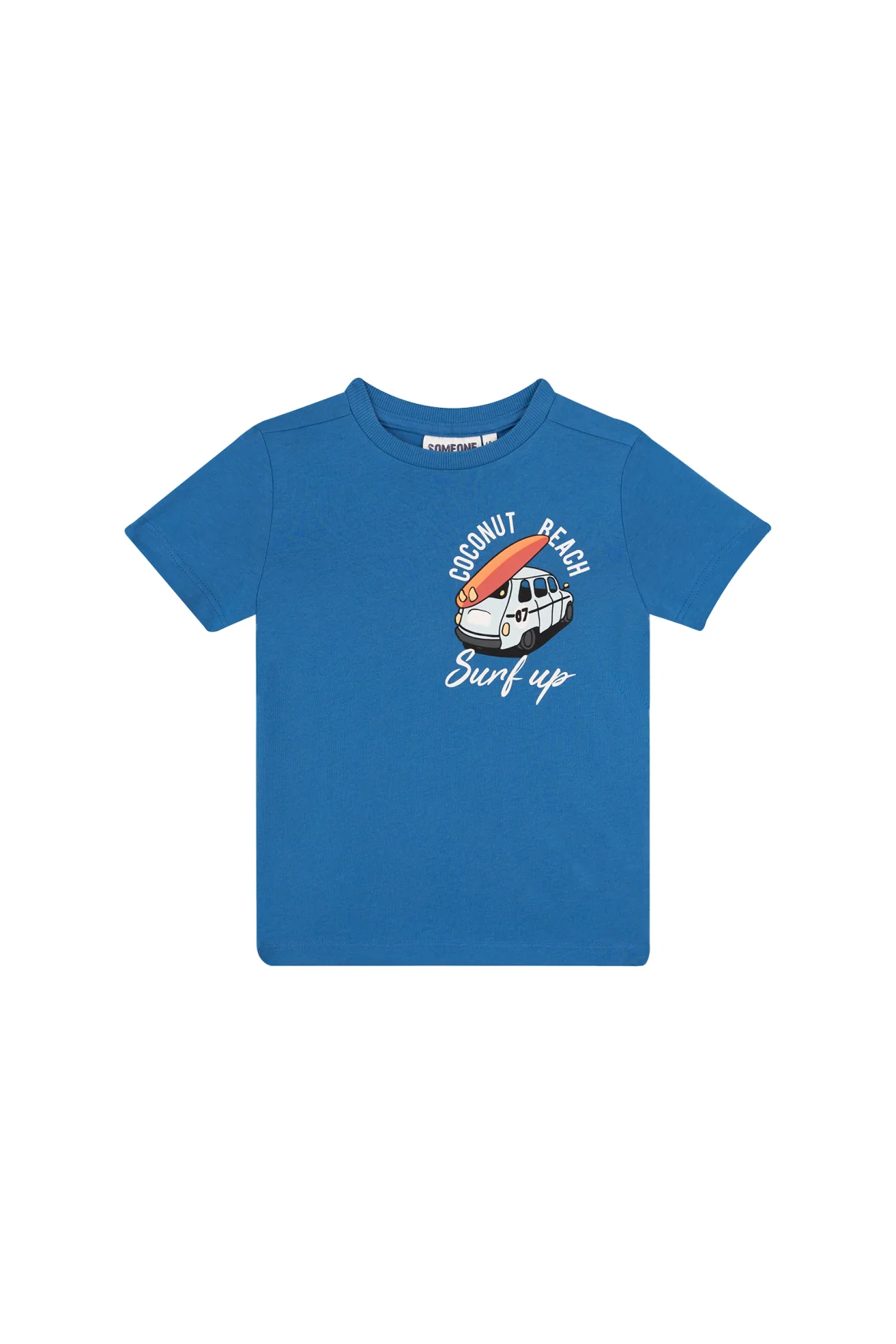 T-shirts korte mouw blauw Someone