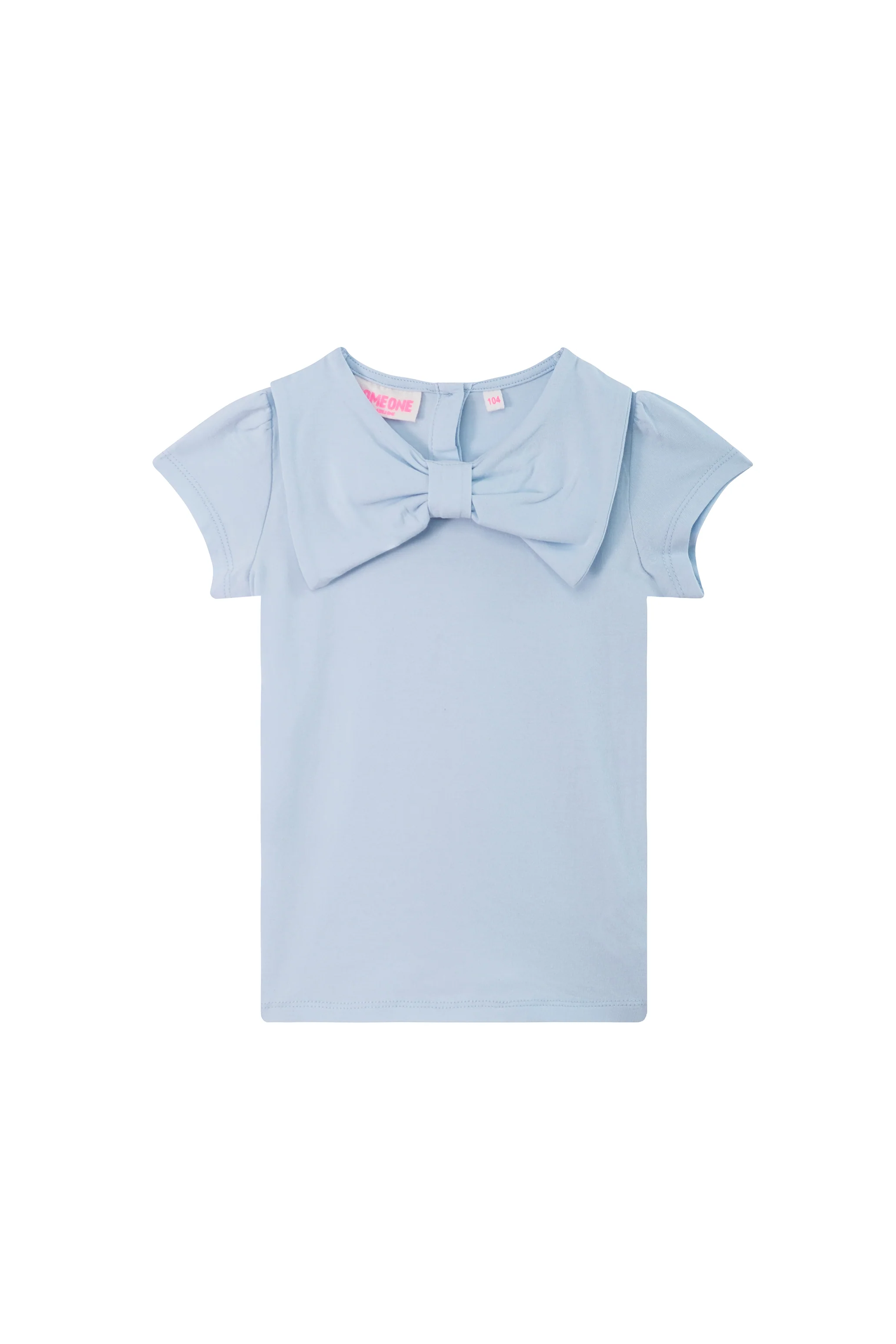 T-shirts korte mouw blauw Someone