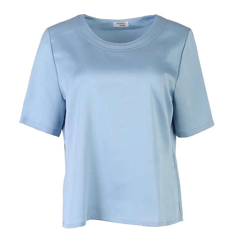 T-shirts korte mouw blauw Sommermann