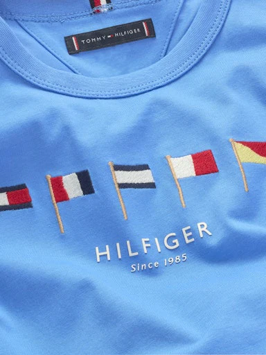 T-shirts korte mouw blauw Tommy Hilfiger - Image 6