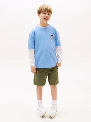 T-shirts korte mouw blauw Tommy Hilfiger - Image 3
