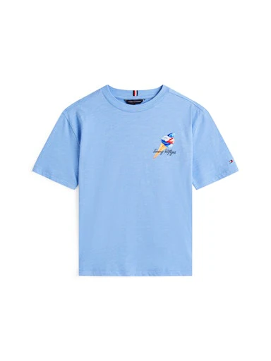 T-shirts korte mouw blauw Tommy Hilfiger - Image 4