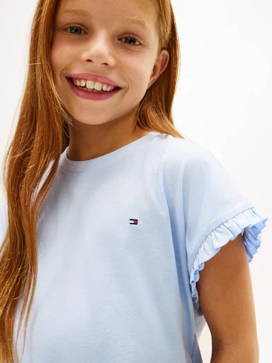 T-shirts korte mouw blauw Tommy Hilfiger - Image 4