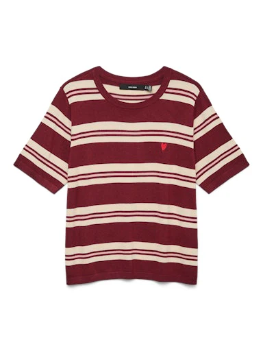 T-shirts korte mouw rood VERO MODA