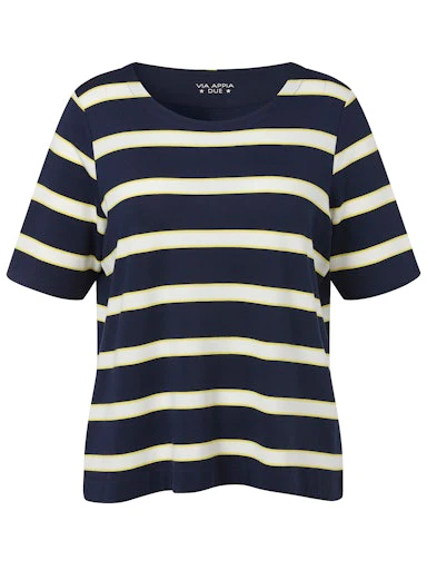 T-shirts korte mouw blauw Via Appia Due
