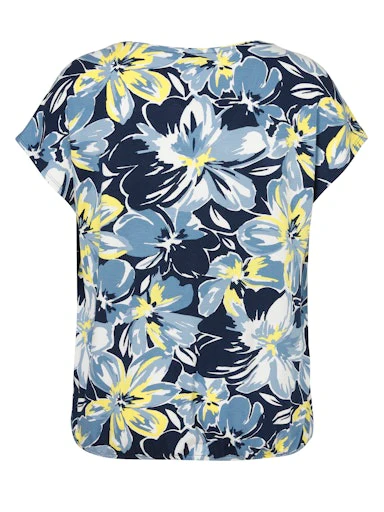 T-shirts korte mouw blauw Via Appia Due - Image 2