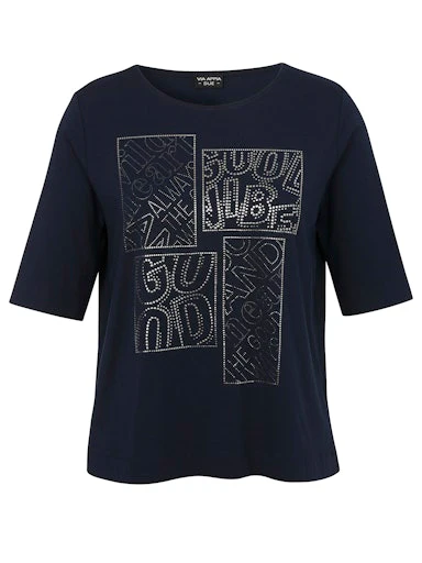 T-shirts korte mouw blauw Via Appia Due