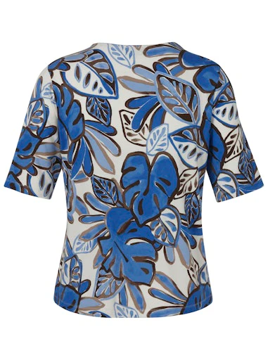 T-shirts korte mouw blauw Via Appia Due - Image 2