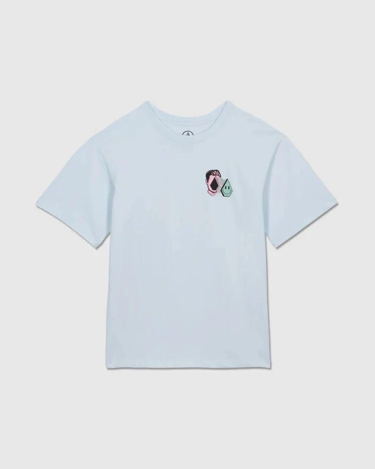 T-shirts korte mouw blauw VOLCOM - Image 3