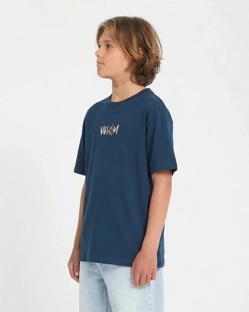 T-shirts korte mouw blauw VOLCOM