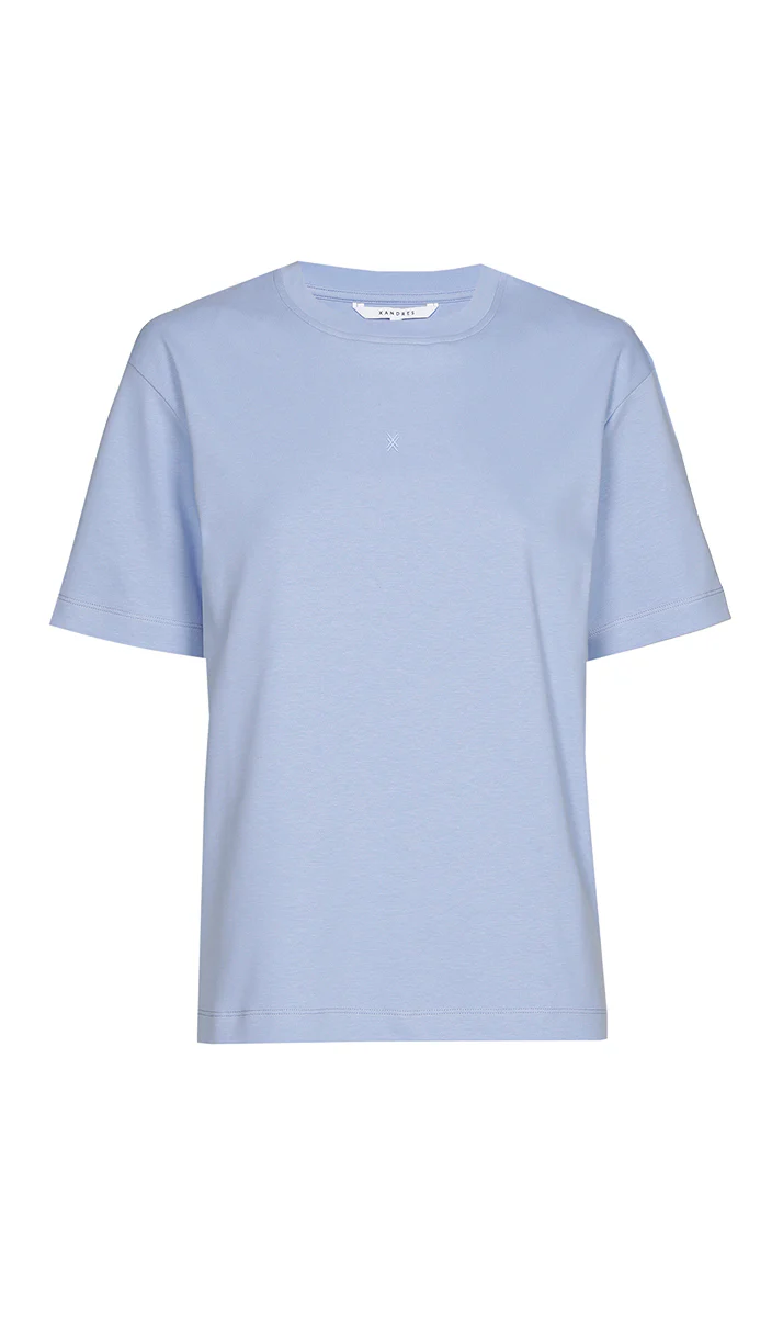T-shirts korte mouw blauw Xandres