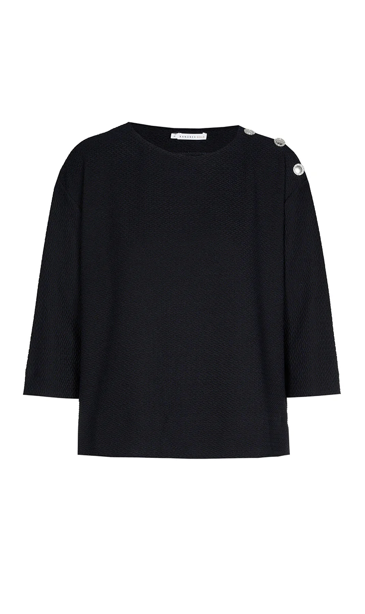 T-shirts lange mouw blauw Xandres Gold